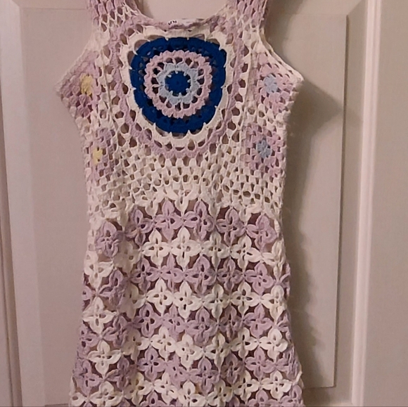 NEW ZARA CROCHET KNIT MINI DRESS LIMITED EDITION Size small - Picture 3 of 4
